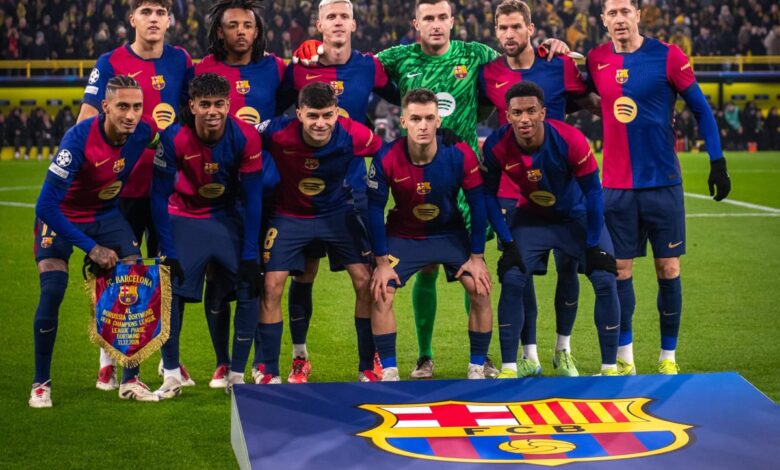 الكشف عن معلق مباراة برشلونة وأتالانتا في دوري أبطال أوروبا