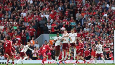 نتيجة مباراة أرسنال وليفربول في الدوري الإنجليزي