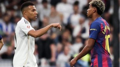 نتيجة مباراة برشلونة وريال مدريد في السوبر الإسباني